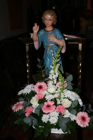Statue figurant l'enfant Jésus de Beaune